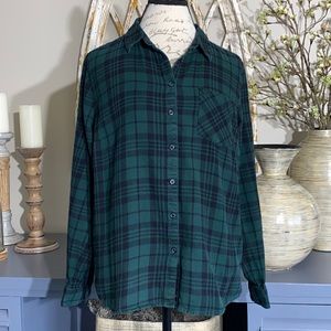 GH Bass & Co flannel shirt